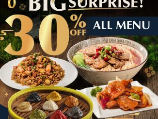 Promo LÈTEN PARADISE DYNASTY Payday Big Surprise diskon 30% all menu hingga 28 Januari 2026.