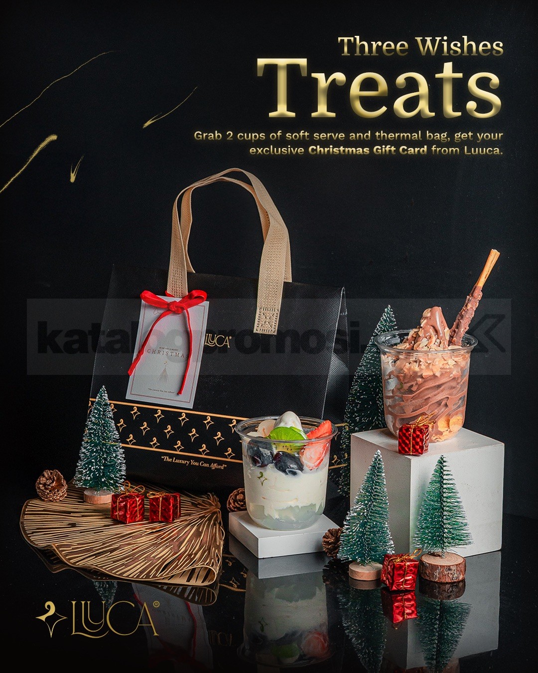 Promo LUUCA Three Wishes Treats Christmas Edition Promo LUUCA Three Wishes Treats Christmas Edition 1