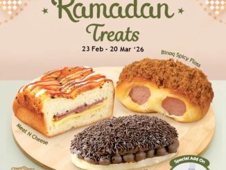 Promo Mako Bakery Ramadan Treats Minuman Rp. 5.000 periode 23 Februari – 20 Maret 2026 add on beverage