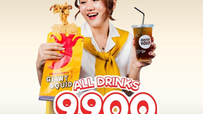 Promo Master Squid Payday All Drink Rp. 9.900