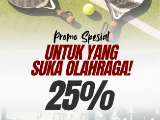 Promo May Star Mal Artha Gading diskon 25% menu dimsum minimal transaksi Rp150.000 dengan syarat olahraga