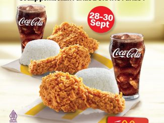 Promo McDonalds Drive Thru Beli 1 Gratis 1 PaNas berlaku 28–30 September 2025 di seluruh outlet Drive Thru
