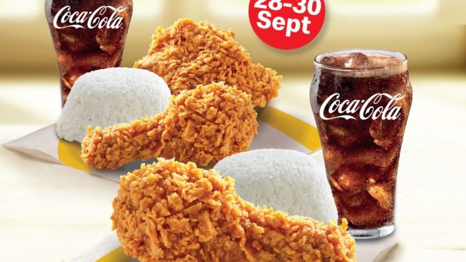 Promo McDonalds Drive Thru Beli 1 Gratis 1 PaNas berlaku 28–30 September 2025 di seluruh outlet Drive Thru