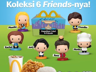 Promo McDonald’s Friends Meal cuma Rp. 69.357 dapatkan 1 dari 6 figur Friends