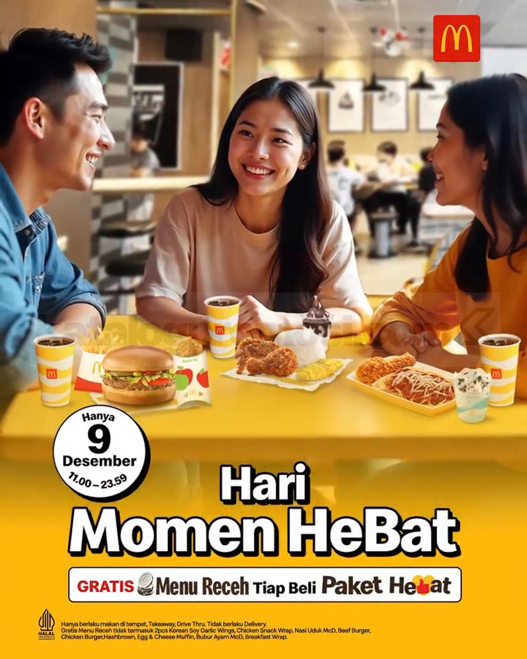 Promo McDonalds Hari Momen HeBat gratis menu receh Promo McDonalds Hari Momen HeBat gratis menu receh 1