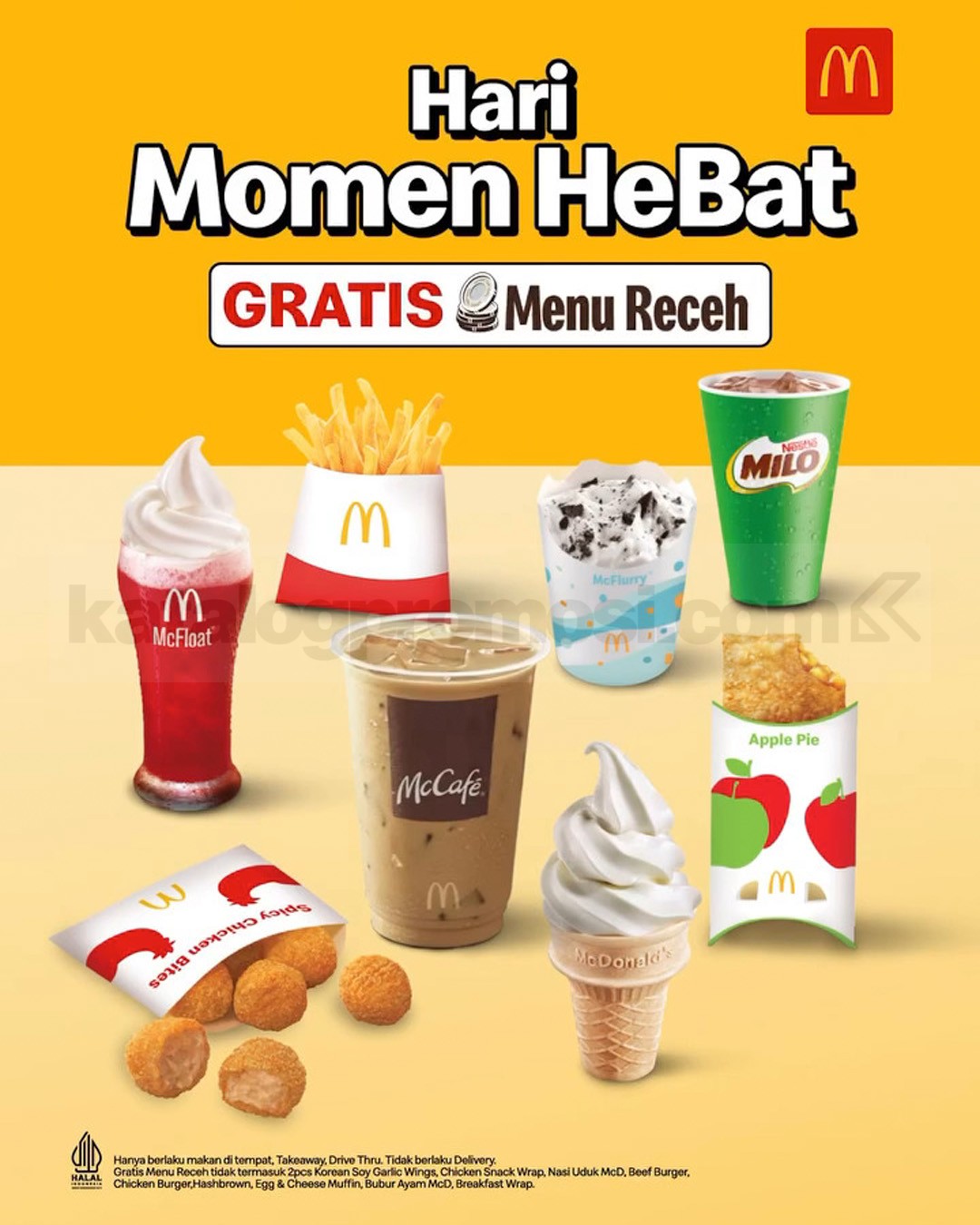 Promo McDonalds Hari Momen HeBat gratis menu receh Promo McDonalds Hari Momen HeBat gratis menu receh 3