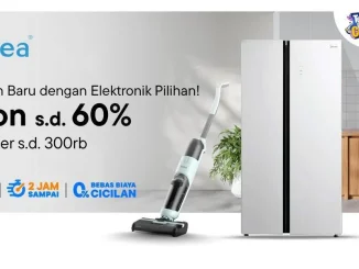 Promo Midea Blibli Tengah Bulan Cuan diskon hingga 60% elektronik rumah tangga