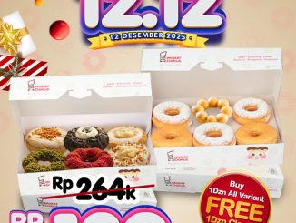 Promo Mister Donut 12.12 Buy 1 Get 2 8