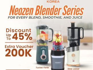 Promo Neozen Blender Series Diskon hingga 45% di Shopee dengan voucher hingga Rp. 200.000 untuk blender hemat dan praktis