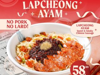 Promo Ocean 11 NEW! Mie Chili Oil Lapcheong Ayam Rp58.000 gurih pedas smoky manis di Supermal Karawaci