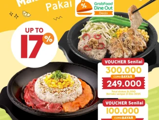 Promo Pepper Lunch GrabFood Voucher Makan Diskon hingga 17%