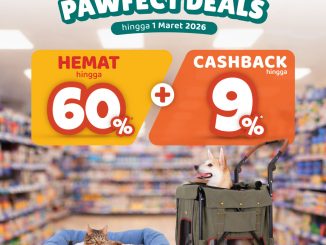 Promo Pet Kingdom PAWfect Deals diskon hingga 60% dan cashback 9% untuk member Rewards