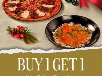Promo Pizza Marzano Buy 1 Get 1 Free Holiday Menu, nikmati pizza spesial liburan gratis