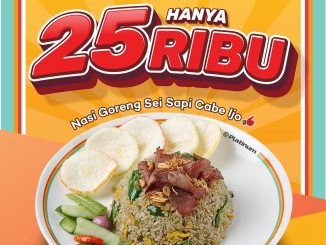 Promo Platinum Resto & Cafe Grand Opening Nasi Goreng Sei Sapi Cabe Ijo Rp 25Ribu, nikmati menu best seller hanya Rp.25.000