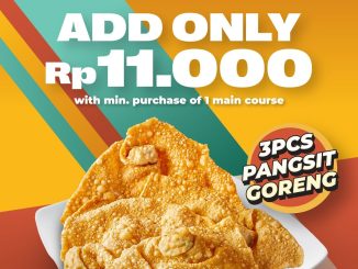 Promo Platinum Resto Pangsit Goreng Rp. 11.000 add-on 3pcs dengan transaksi main course