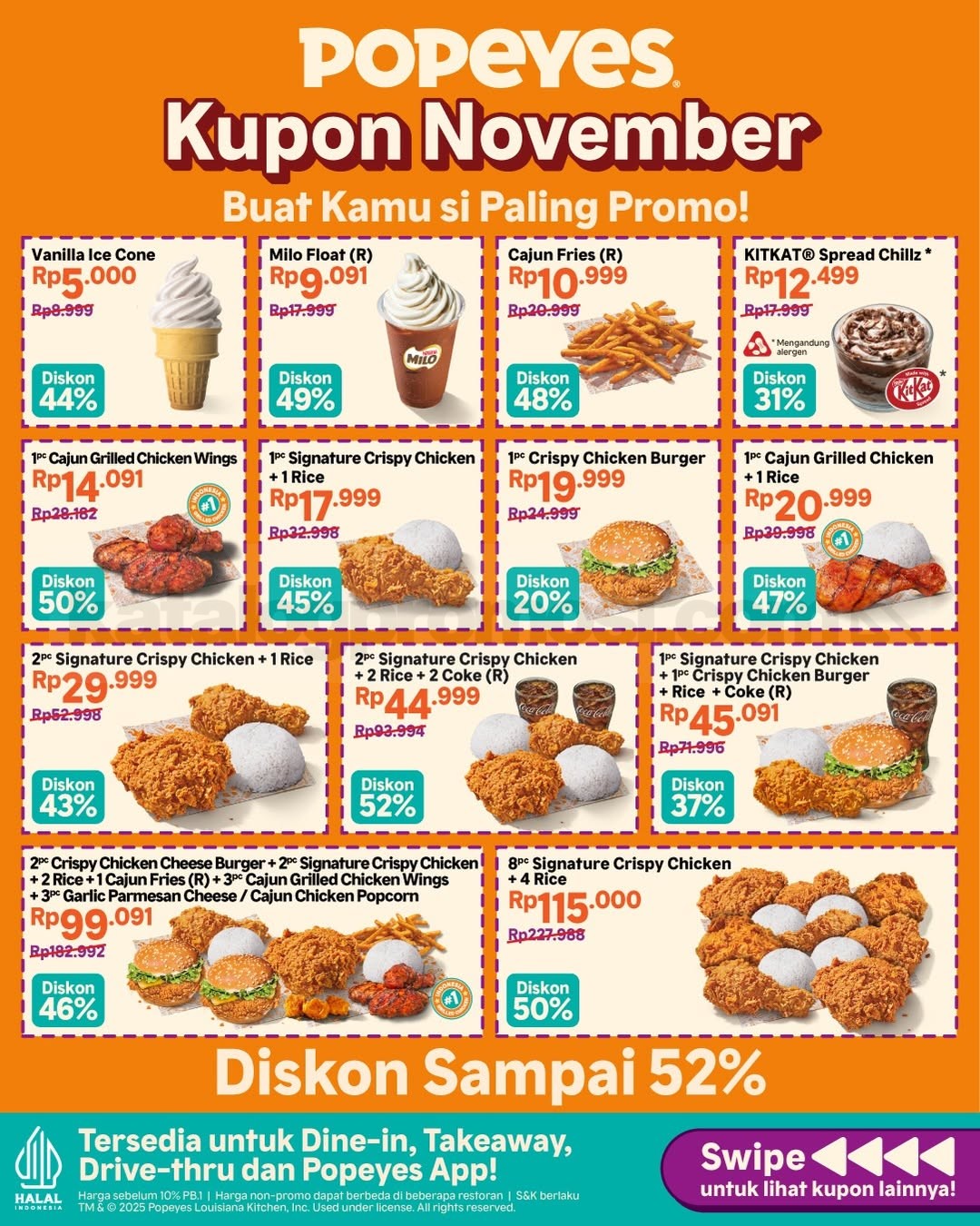 PROMO POPEYES KUPON DISKON NOVEMBER 2025 PROMO POPEYES KUPON DISKON NOVEMBER 2025 1