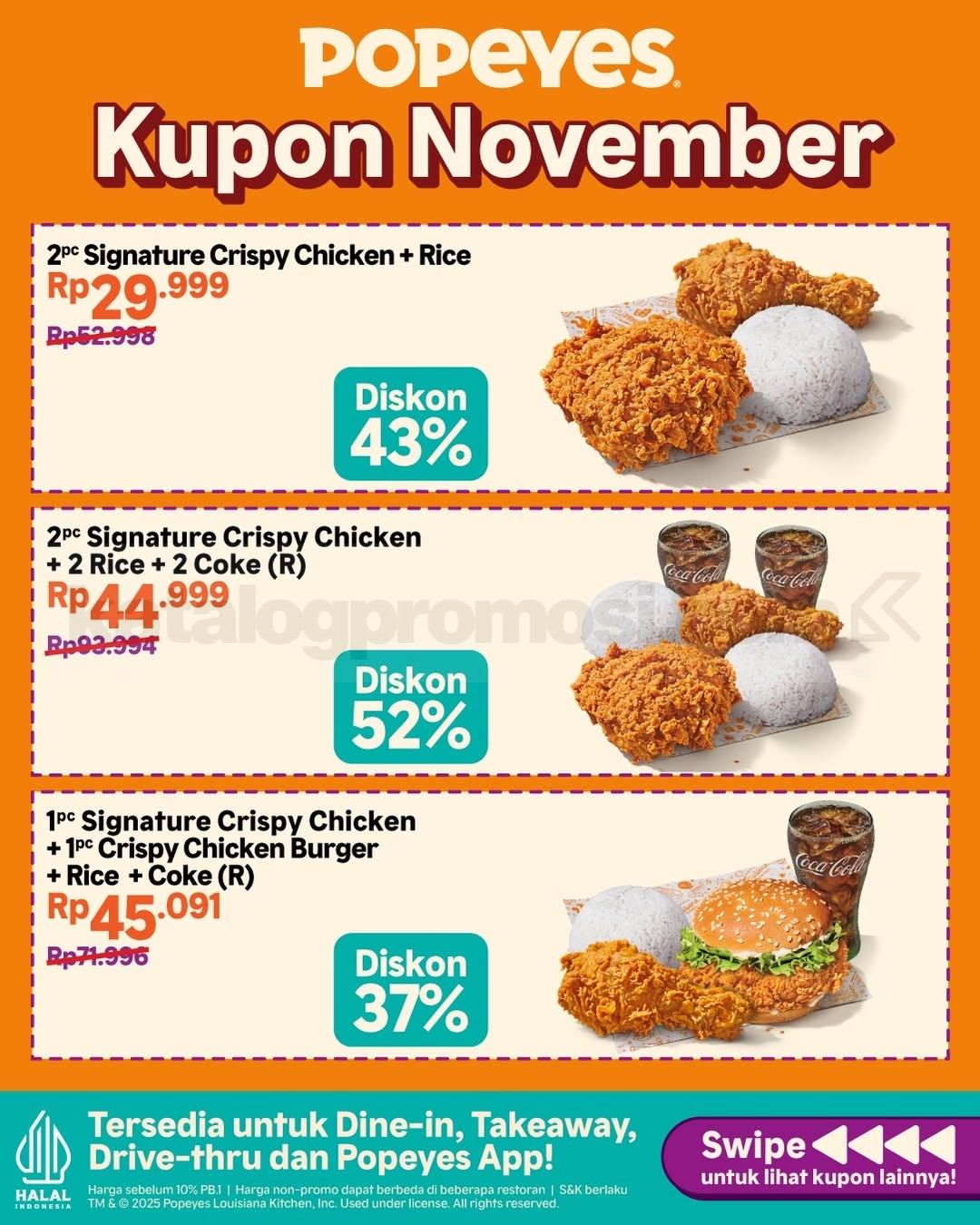 PROMO POPEYES KUPON DISKON NOVEMBER 2025 PROMO POPEYES KUPON DISKON NOVEMBER 2025 4
