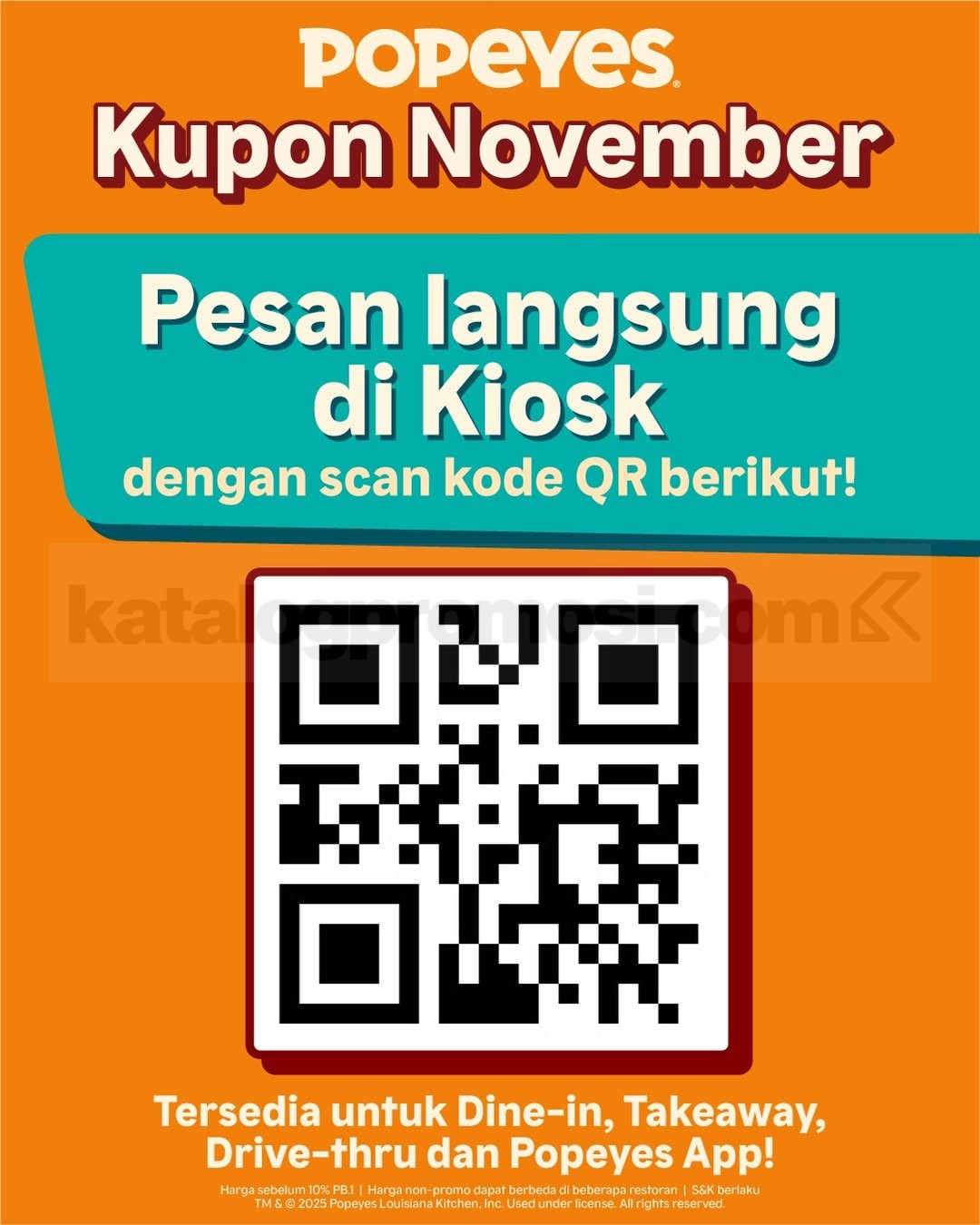 PROMO POPEYES KUPON DISKON NOVEMBER 2025 PROMO POPEYES KUPON DISKON NOVEMBER 2025 6