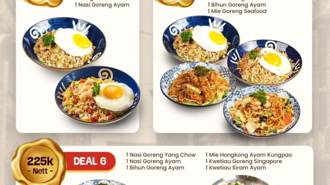 Promo Qua-Li Dealsember Paket Hemat mulai Rp. 80.000 dengan pilihan paket menu goreng lengkap sepanjang Desember 2025.