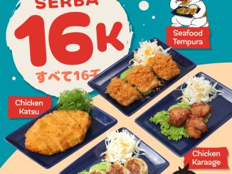 Promo Ramen1 Menu Serba Rp. 16.000 berlaku dine in di seluruh outlet Indonesia