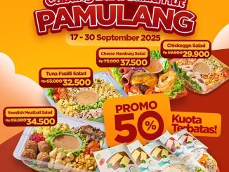 Promo Salad Hut Pamulang diskon 50% grand opening berlaku 17–30 September 2025