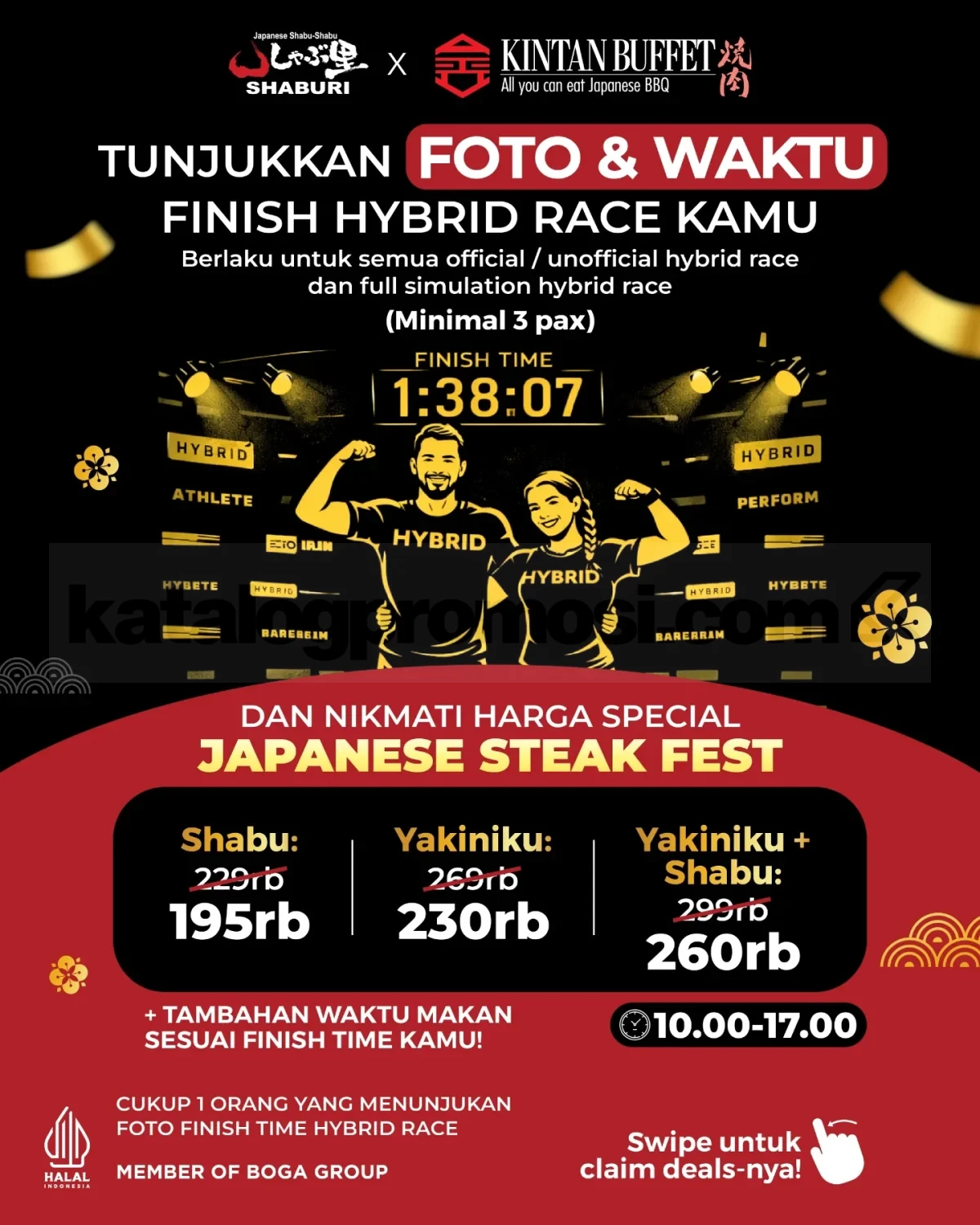 Promo Shaburi Kintan Buffet Hybrid Race AYCE Mulai Rp. 195.000