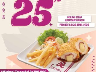 Promo Solaria Panin Bank Diskon 25% hingga Rp. 40.000