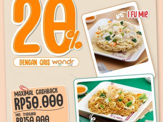 Promo Solaria QRIS Wondr BNI Cashback 20% untuk transaksi minimal Rp. 150.000 berlaku 10 November - 31 Desember 2025