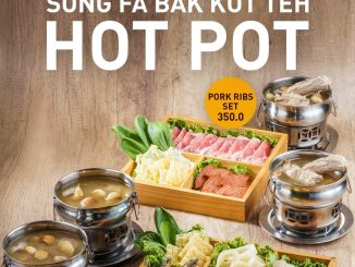 Promo Song Fa NEW! Bak Kut Teh Hot Pot mulai Rp. 350.000 set Pork Ribs dan Seafood