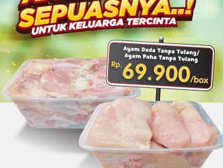 Promo Super Indo Ambil & Isi Sepuasnya Ayam Rp. 69.900/box 16