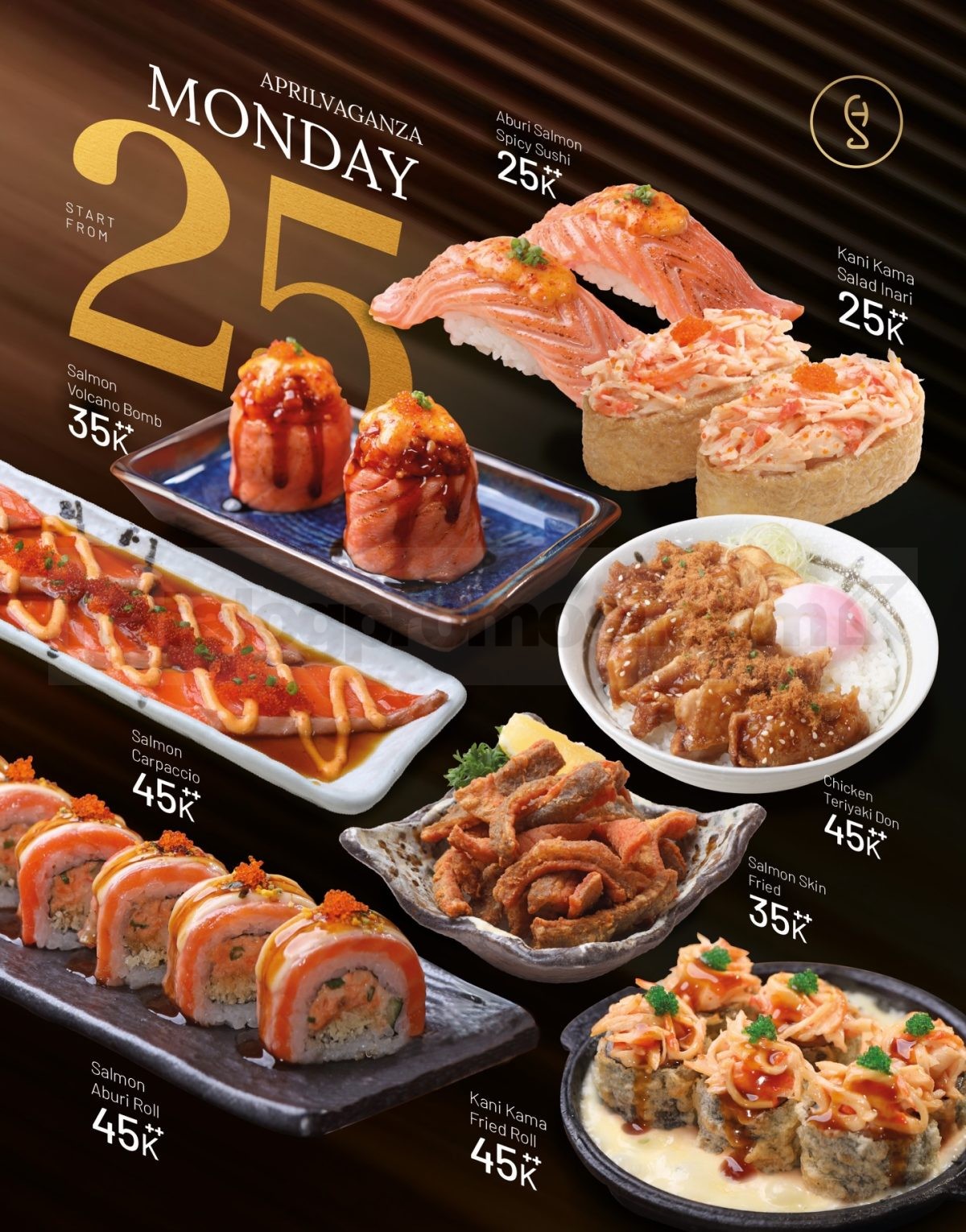 Promo Sushi Hiro Aprilvaganza Menu Favorit Rp. 25.000 Promo Sushi Hiro Aprilvaganza Menu Favorit Rp. 25.000 1