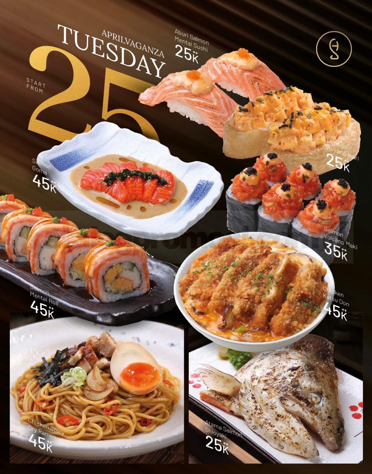Promo Sushi Hiro Aprilvaganza Menu Favorit Rp. 25.000 Promo Sushi Hiro Aprilvaganza Menu Favorit Rp. 25.000 2