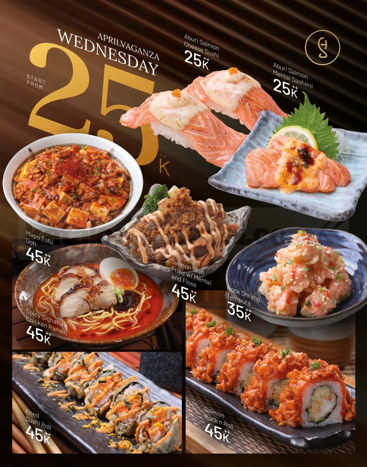 Promo Sushi Hiro Aprilvaganza Menu Favorit Rp. 25.000 Promo Sushi Hiro Aprilvaganza Menu Favorit Rp. 25.000 3