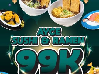 Promo Sushikun All You Can Eat Sushi & Ramen Rp. 99.000 makan sepuasnya 90 menit