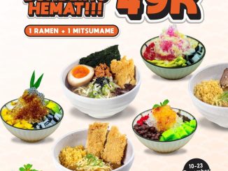 Promo Sushikun Bundling Hemat Rp. 49.999 dapat 2 menu favorit ramen & dessert di outlet tertentu