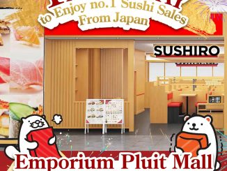 Promo Sushiro Emporium Pluit Mall Opening Special 1