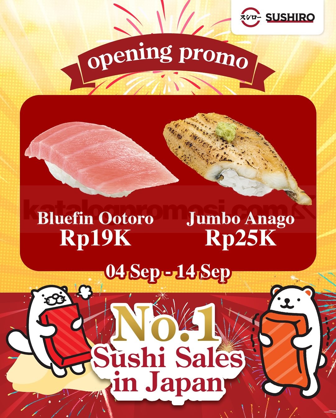 Promo Sushiro Emporium Pluit Mall Opening Special Promo Sushiro Emporium Pluit Mall Opening Special 3