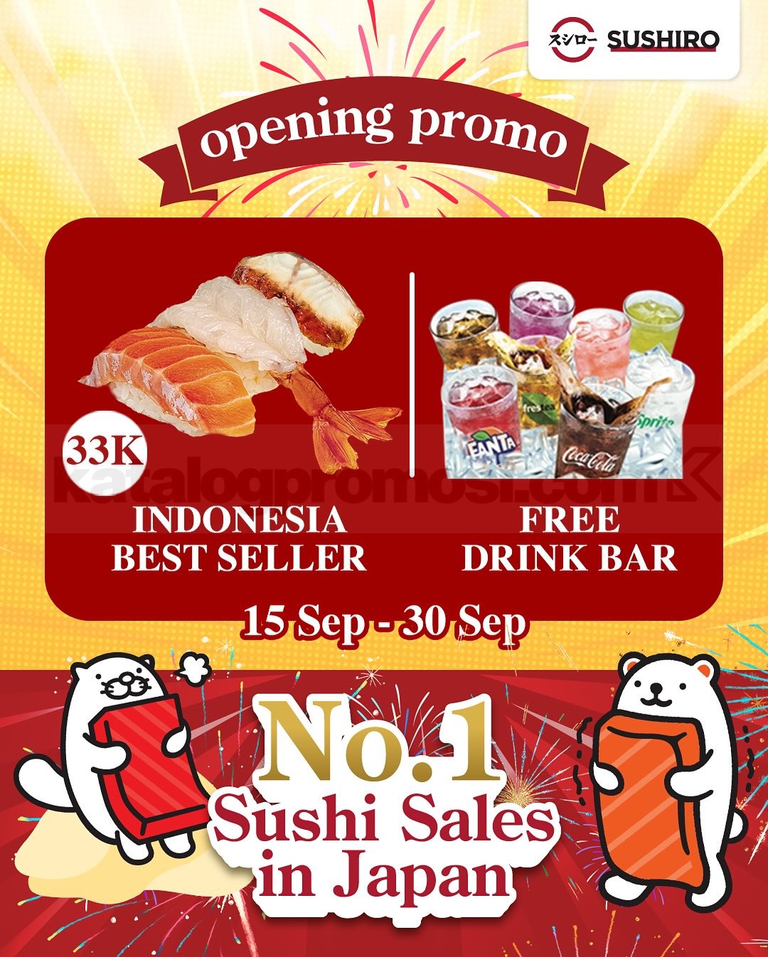 Promo Sushiro Emporium Pluit Mall Opening Special Promo Sushiro Emporium Pluit Mall Opening Special 4