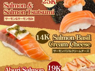 Promo Sushiro Payday Sushi Time mulai Rp. 14.000 menu salmon spesial