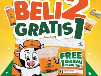 Promo Susu Mbok Darmi Beli 2 Gratis 1 Voucher Darmi Plain Tiny periode Desember 2025