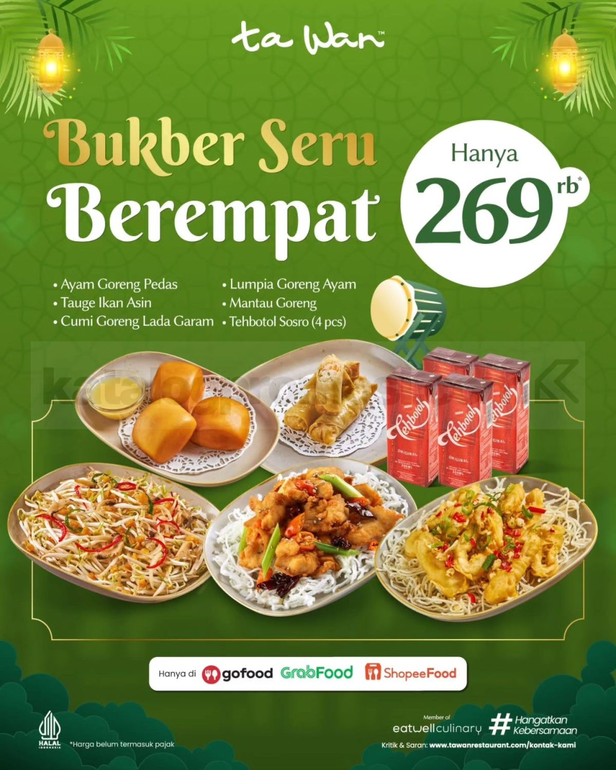 Promo Ta Wan Bukber Seru mulai Rp. 179.000 Promo Ta Wan Bukber Seru mulai Rp. 179.000 1
