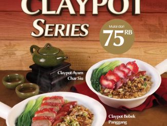 Promo Ta Wan Menu Baru Claypot Series mulai Rp.75.000, Claypot Ayam Char Siu & Bebek Panggang, untuk dine-in di outlet tertentu.