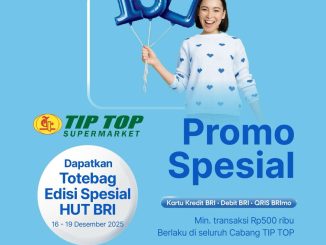 Promo TIP TOP Supermarket HUT BRI Totebag Spesial