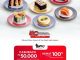 Promo Tom Sushi CIMB Niaga Cashback Rp. 50.000 dengan kartu Mastercard