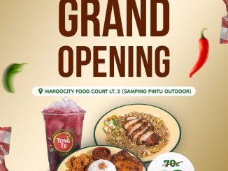 Promo Tong Tji Kitchen Grand Opening paket spesial Rp. 56.000 Nasi Goreng, Nasi Uduk & Nasi Campur + Teh Premium