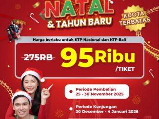 Promo Trans Studio Bali PreSale-1 Natal & Tahun Baru tiket Rp. 95.000