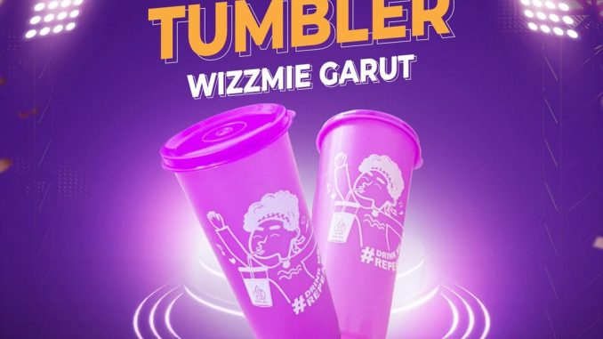 Promo Wizzmie Garut Gratis Tumbler Cantik minimal pembelian Rp. 100.000, dine-in Desember 2025