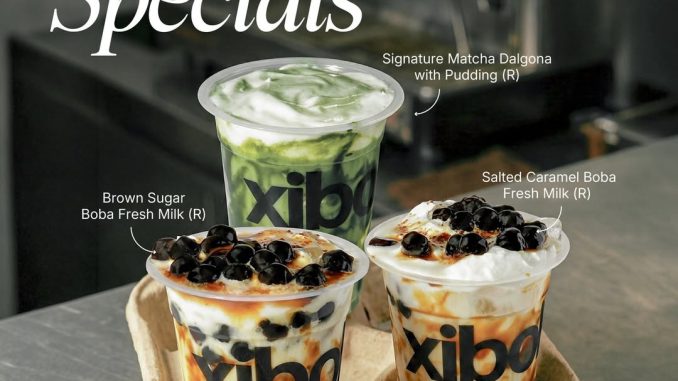 Promo Xiboba Bobaliday Specials Mulai Rp. 12.000 untuk minuman favorit dan paket hemat selama Juni 2026