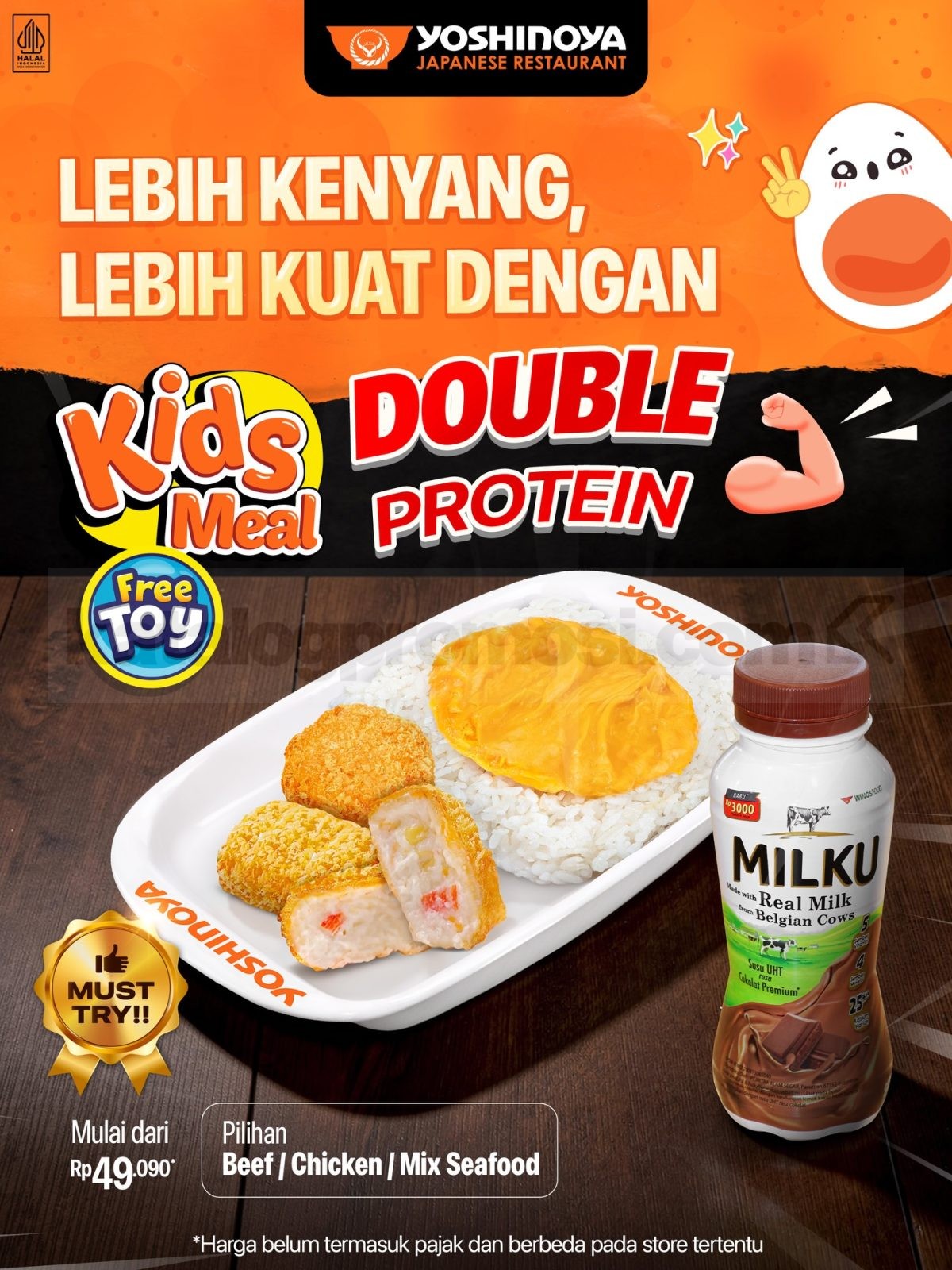 Promo Yoshinoya NEW Japanese Style Scrambled Egg mulai Rp. 20.000 Promo Yoshinoya NEW Japanese Style Scrambled Egg mulai Rp. 20.000 2