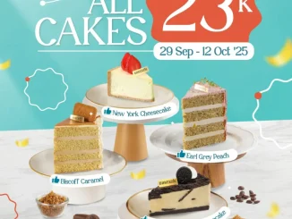 Promo Bakerzin Anniversary Sweet Deals Diskon 50% untuk Semua Kue